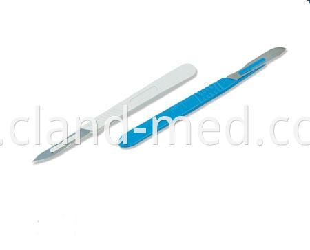 CL-SA0001 Surgical blade With plastic handle (1)